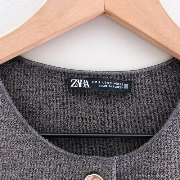 ZARA Stretch Knit Vest Top - Picture 2 of 3